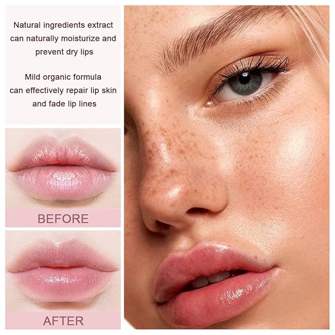 evpct 6Pcs Classic Fruit Flavour Flavored Lip Balm Set for Lip Care Chafed Chapped Cracked Lips, Natural Vitamin E & Honey Green Tea Carrot Banana Grape Peach Orange Moisturizing Mens Kids Lip Balm 3-VivaGrace Women