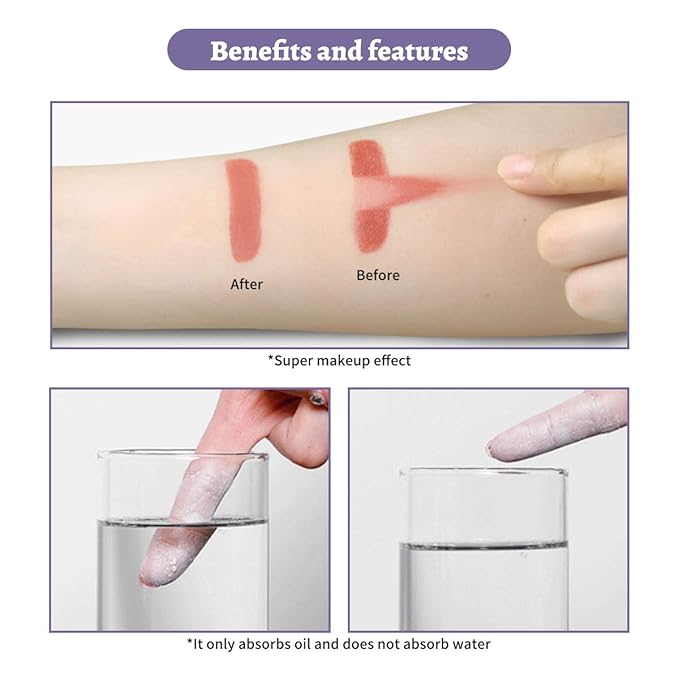 PHOERA Setting Powder Controls Oil,Setting Powder Makeup Light,Loose Powder Makeup Coverage,Loose Setting Powder Mini,0.17oz (01#Translucent)-VivaGrace Women