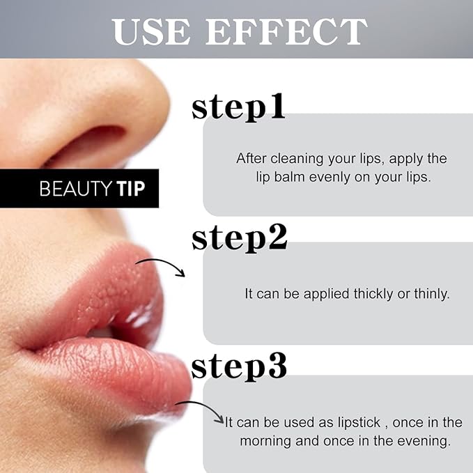 Organic Turmeric Lip Balm All-Day Moisturizing, Balancing, Soothing for Dry Lips Lip Balm With Turmeric Root Natural Ingredients Even Lip Tone 5g-VivaGrace Women