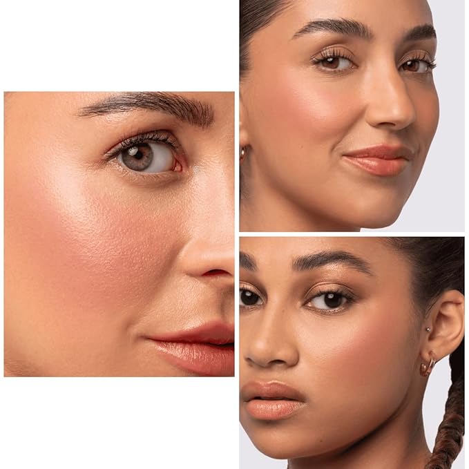 Makeup Powder Blusher - "Cosmo" - 4g / 0.141 oz - Full Coverage, Natural Blush - Soft, Buildable Pink, Coral, Peach & Golden Hues - Matte & Shimmering Shades Gives Cheeks a Radiant Glow-VivaGrace Women