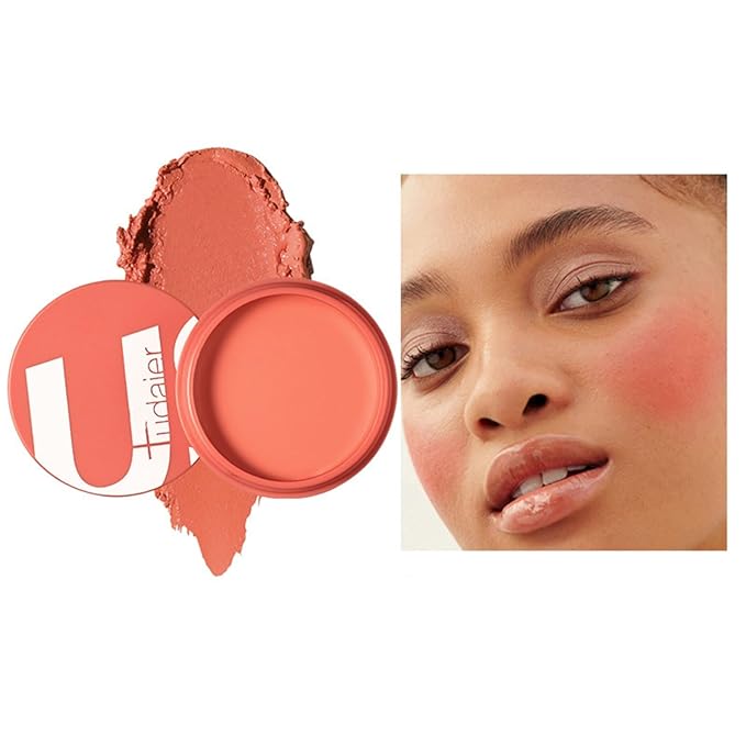 MAEPEOR Cream Blush 9 Color Smooth High-Pigmented Buildable Face Blush Long-Lasting Natural Look Face Blush for Cheeks (Color 05)-VivaGrace Women