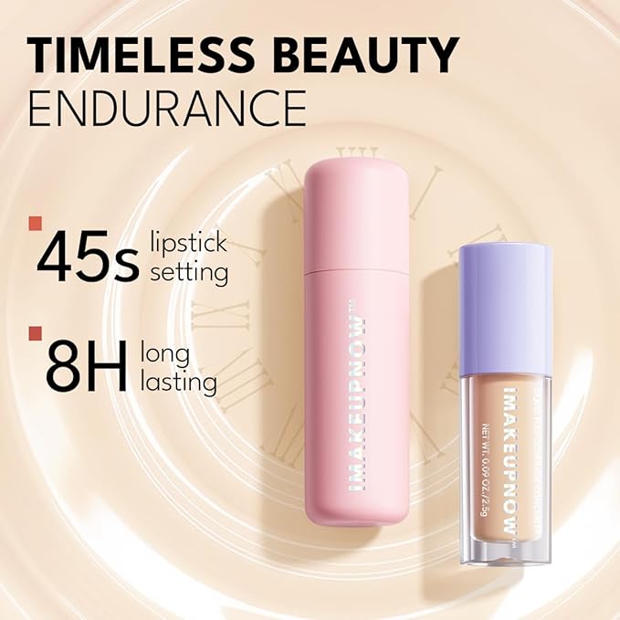 tinted lip balm, Conditioning & Nourishing Lip Balm, Matching concealer to cover lip lines and enhance color development- GINGER BREAD-VivaGrace Women