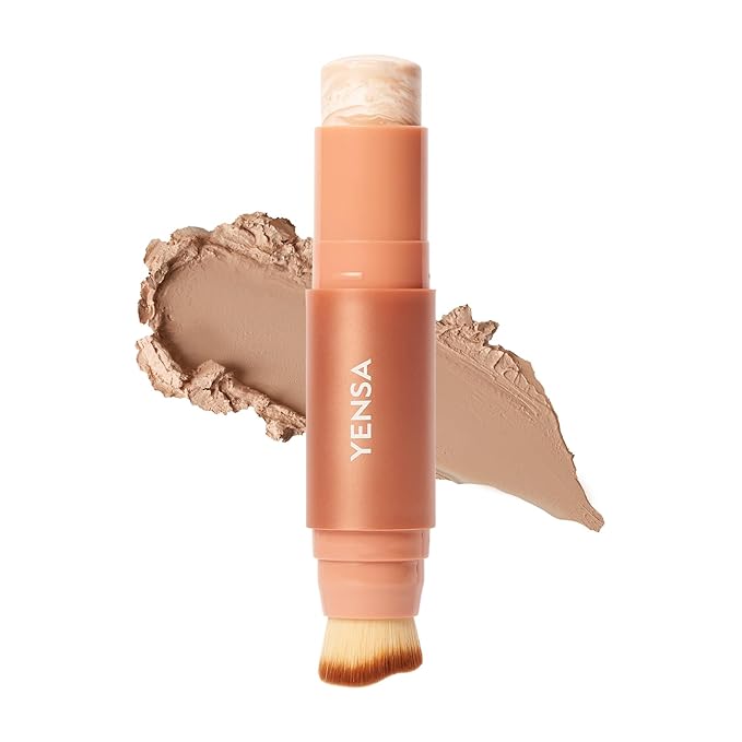YENSA Super Serum Silk Foundation Stick - Full Coverage Foundation, Contour, Concealer, Bronzer All-In-One 100 mL / 3.5 oz (Fair 1)-VivaGrace Women