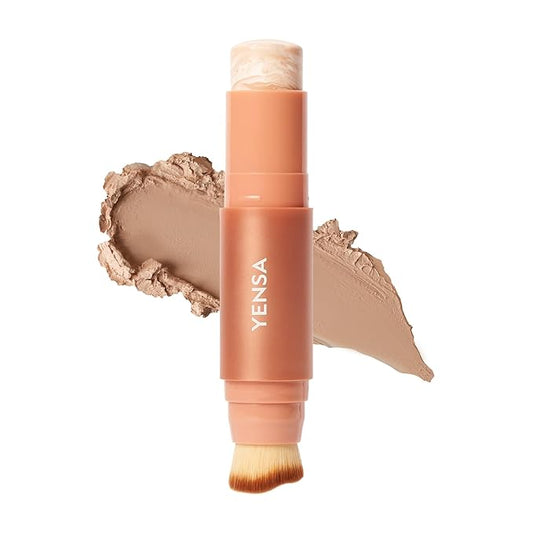 YENSA Super Serum Silk Foundation Stick - Full Coverage Foundation, Contour, Concealer, Bronzer All-In-One 100 mL / 3.5 oz (Fair 1)-VivaGrace Women