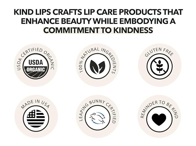 Kind Lips Lip Balm - Nourishing & Moisturizing Lip Care for Dry, Chapped Lips | Infused with Shea Butter & Beeswax | Variety Pack | 0.15 Oz (Pack of 3)-VivaGrace Women