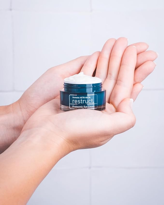 ILONA Restruct Proteomic Under Eye Cream | Proteoglycan Eye Cream Reestablishes Firmness and Smoothness | 0.5 oz-VivaGrace Women