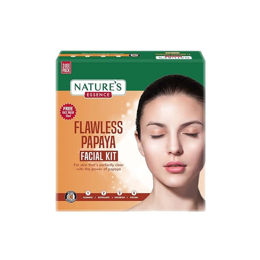 Nature's Essence Flawless Papaya Facial Kit-VivaGrace Women