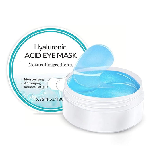 Under Eye Patches, Hyaluronic Acid Eye Mask Moisturizing, 60PCS Eye Gel Pads With Collagen Eye Treatment for Reducing Dark Circles, Wrinkles Anti-Aging, Fine Lines Eye Bags Puffiness Women Men-VivaGrace Women