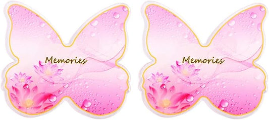 Minkissy 2pcs Resin Nail Art Palette Polish Holder Drawing Color Palette Nail Art Painting Gel Palette Manicure Tool Style 3-VivaGrace Women