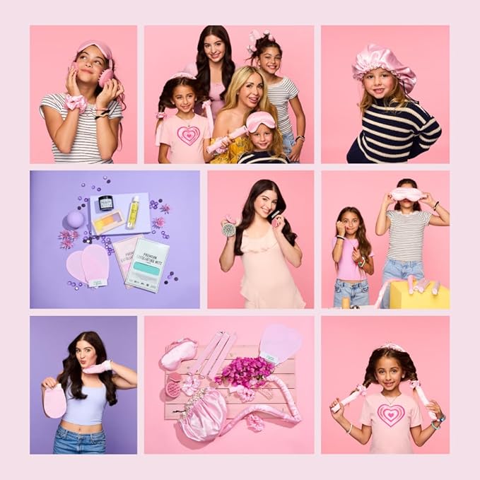 Organic to Green Premium Exfoliating Mitt for Body (2pc) – 100% Vegan Viscose Traditional Body Scrub Washcloth – Body Exfoliator (Green)-VivaGrace Women