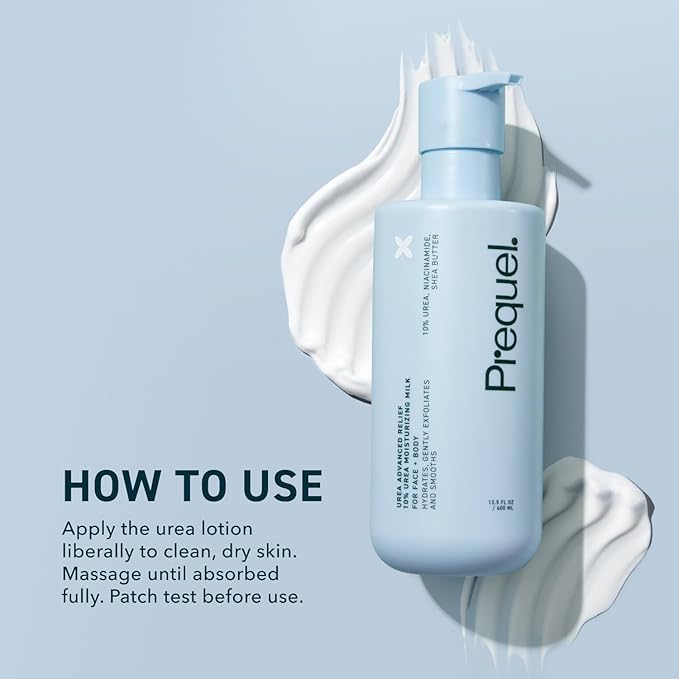 Skin Urea Advanced Relief Moisturizing Milk, 10% Urea Lotion for Face and Body, Unscented, Hydrating Cream for Extremely Dry Skin, Soothing for Sensitive Skin - 6.75 fluid ounce (Pack of 2)-VivaGrace Women