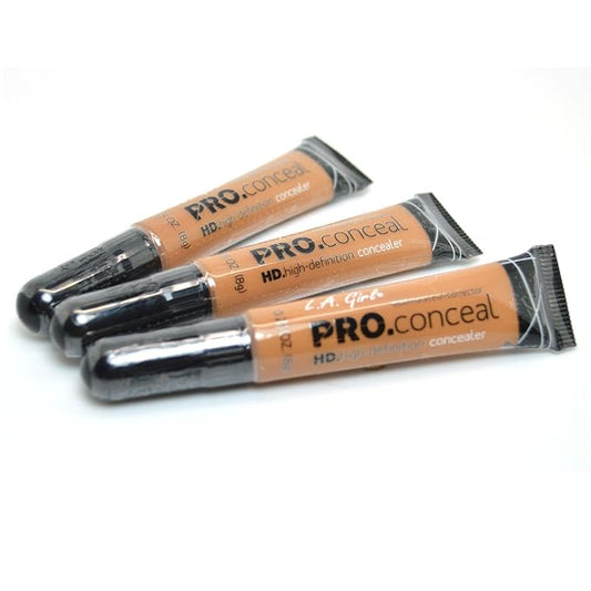 L.A. Girl Pro Concealer x GC983 Fawn HD High Definition Liquid, Assortment, 0.75 Ounce, (Pack of 3)-VivaGrace Women