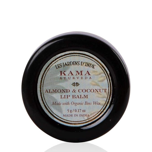 Kama Ayurveda Almond and Coconut Lip Balm, 5g-VivaGrace Women