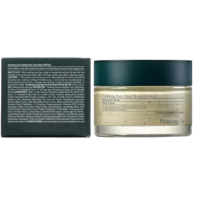 Pyunkang Yul Calming Pore Clear Wash Off Mask 100 ml-VivaGrace Women