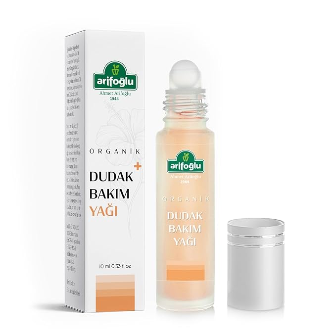 Organic Lip Care Oil%100 Pure and Natural 10ml 0.33 fl oz. (Roll-on)-VivaGrace Women