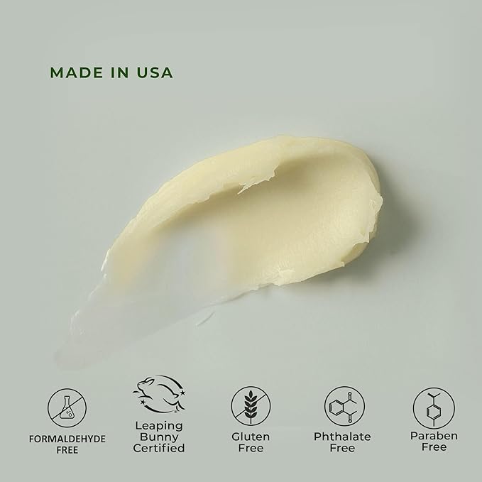 Peppermint Lip Balm with Castor Oil & Vitamin E - Nourishes & Protects Dry Lips, Lip Moisturizer with Ceramide & Squalane, Natural Lip Balm Mint with Deep Hydration for Soft Lips - Lip Repair-VivaGrace Women