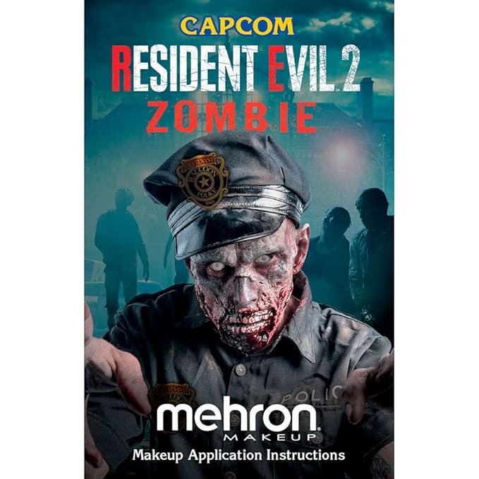 Mehron Makeup RE2 Zombie All-Pro Makeup Kit-VivaGrace Women