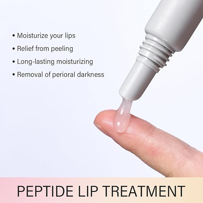 Lip Glowy Balm,Hydrating Moisturizing Lip Balm for Dry Cracked Lips,Sheer Tint Color,Shiny Glossy,Long Lasting Lip Moisturizer Nourishing Lip Care Lip Repair Gel Peptide Lip Treatment ChapStick-04#-VivaGrace Women