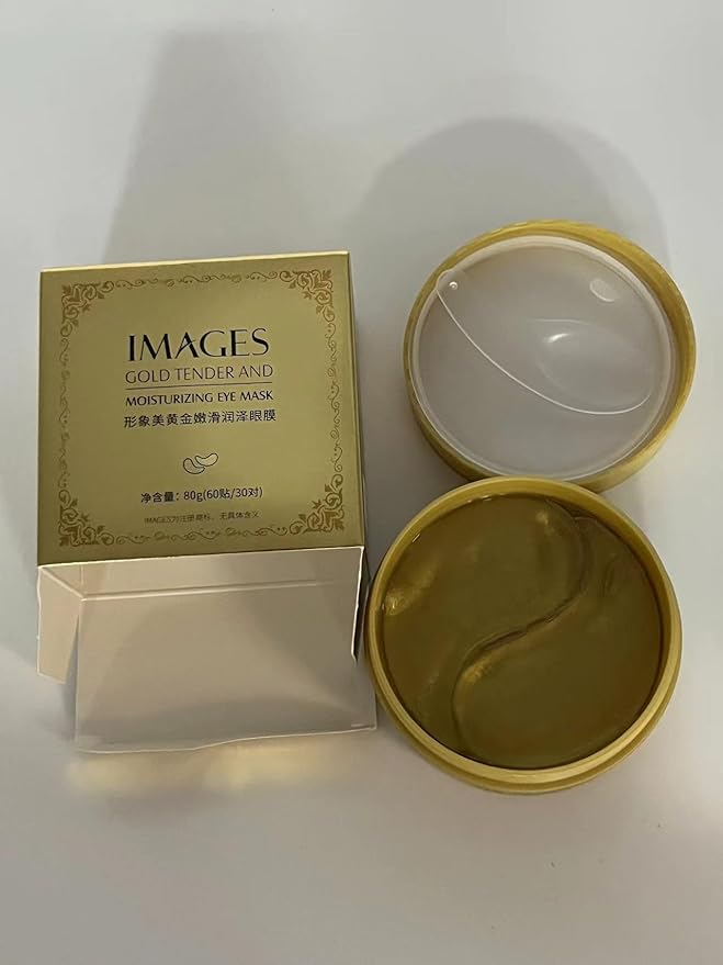Under Eye Patches 60 Pcs,Gold Eye Mask,Puffy Eyes & Dark Circles Treatments,Improve Reduce Smooth Wrinkles,Fine Lines and Under Eye Bags,Hydrating & Moisturizing,Firm Eye Skin Care for Women and Man-VivaGrace Women