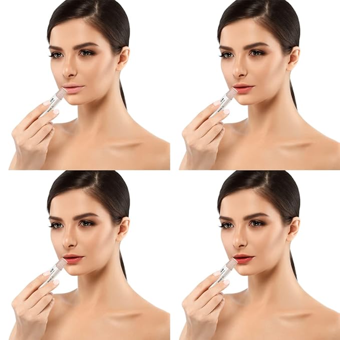 Tinted Lip Balm by Earth’s Daughter – 4 Pack of Assorted Colors – Beeswax, Coconut Oil, Cocoa Butter, Vitamin E – Moisturize and Beautify – Paraben Free-VivaGrace Women