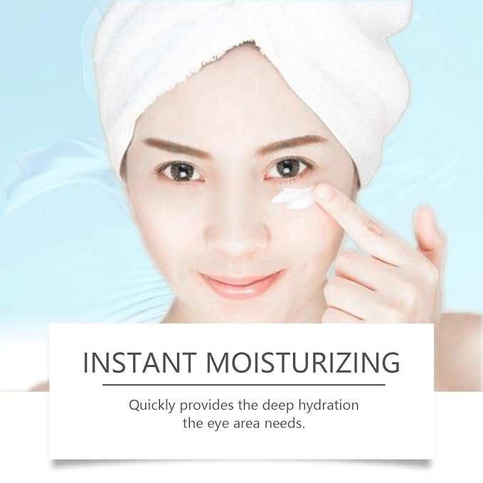 Instant Firm Eye Tightening Cream with Caffeine & Collagen & Vitamin E, Instant Firming Eye Cream, Eye Tightener Cream Travel Size 1 Fl Oz-VivaGrace Women