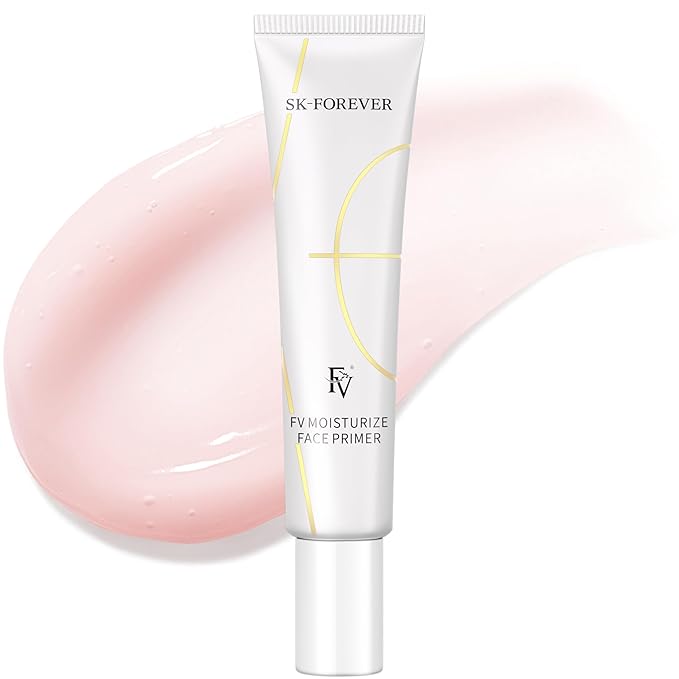 FV Hydrating Makeup Primer, Easy-to-Apply, Brightening, Ideal for Dry and Normal Skin Daily Use, Enhances Skin Glow (Hydrating)-VivaGrace Women