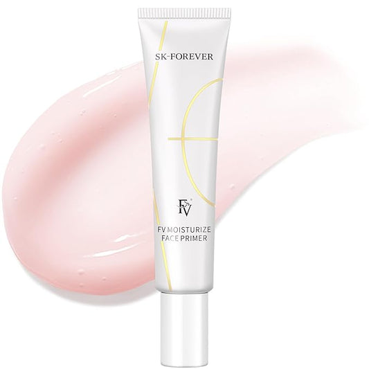 FV Hydrating Makeup Primer, Easy-to-Apply, Brightening, Ideal for Dry and Normal Skin Daily Use, Enhances Skin Glow (Hydrating)-VivaGrace Women