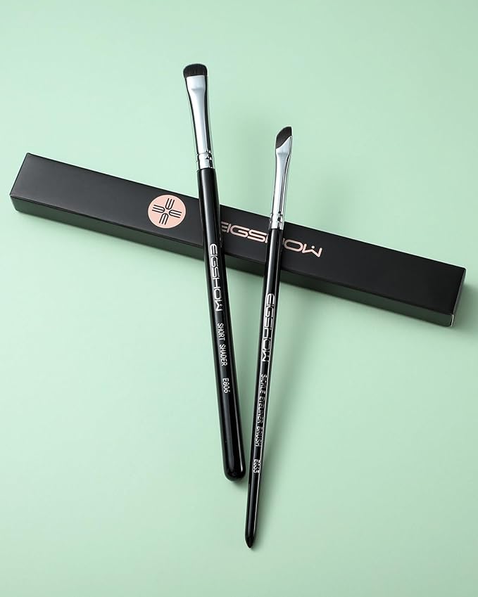 EIGSHOW Eyeshadow Smudge Brush & Eyeliner Brush, High-End Precision Eye Makeup Tools for Blending Cat Eye, Winged Liner (E865&E806)-VivaGrace Women