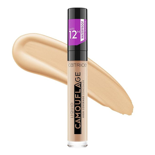 Catrice | Liquid Camouflage High Coverage Concealer | Ultra Long Lasting Concealer | Oil & Paraben Free | Cruelty Free (020 | Light Beige)-VivaGrace Women