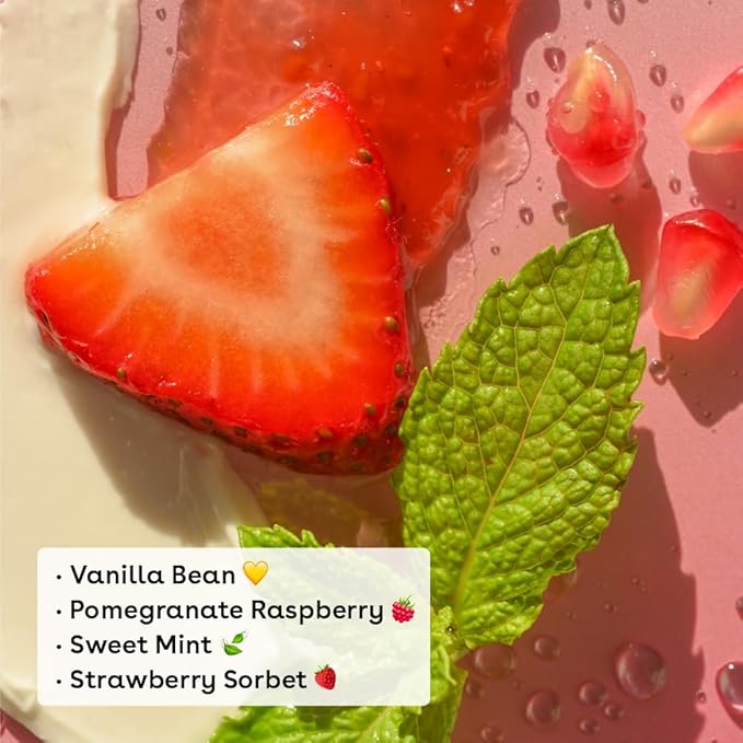 EOS Limited Edition Holiday Lip Balm Variety Pack, 100% Natural & Organic, All-Day Moisture, Made for Sensitive Skin, 0.14 oz, 4-Pack, Clear-VivaGrace Women