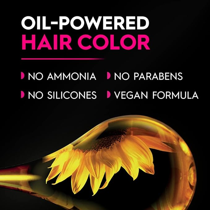 Garnier Hair Color Olia Ammonia-Free Brilliant Color Oil-Rich Permanent Hair Dye, 8.22 Medium Rose Gold, 2 Count (Packaging May Vary) (Pack of 2)-VivaGrace Women