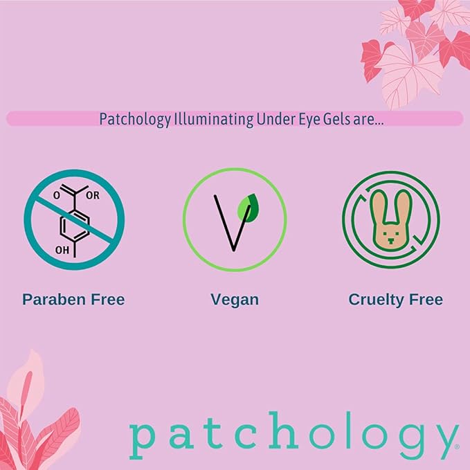 Patchology Eye Masks, Illuminating Under Eye Patches for Dark Circles (15 Pair) Brightening Eye Mask, Vitamin C Serum Eye Bags Treatment for Men and Women, Cooling Gel Pads-VivaGrace Women