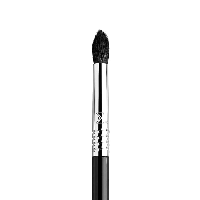 Sigma Beauty Professional E45 Eye Makeup Brush – Small Tapered Eyeshadow Blending Brush with SigmaTech® fibers for Seamless Eyeshadow Blending, Pointed Eyeshadow Brush for the Perfect Cut Crease-VivaGrace Women