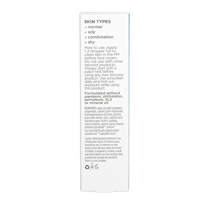 Pacifica Clean Shot Granactive Retinoid 5 Percent In Seawater Unisex, 0.8 Oz-VivaGrace Women