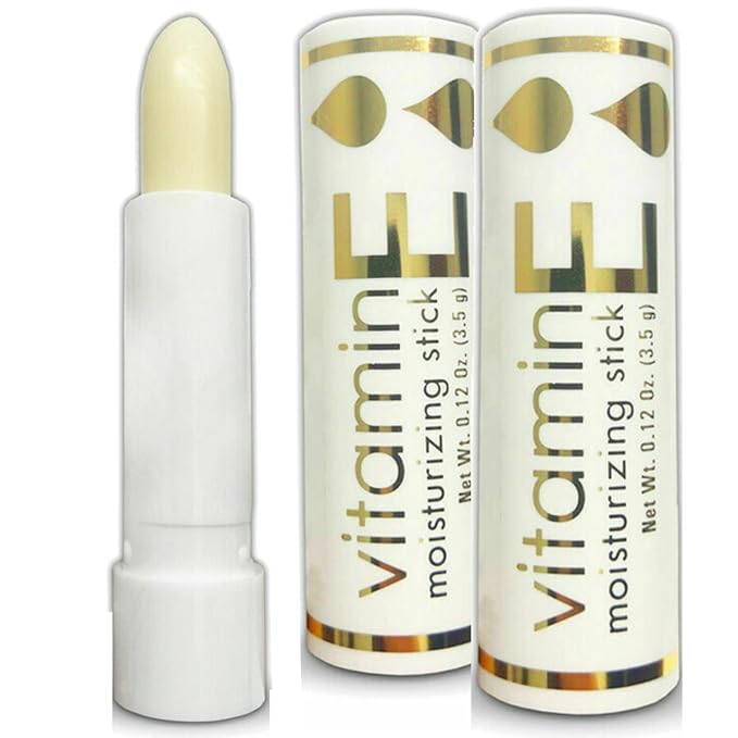 Puritan's Pride Vitamin E Oil Lip Stiks - 2 Pack Puritan Pride Vitamin Hydrating Moisturizing Lip Balm-VivaGrace Women