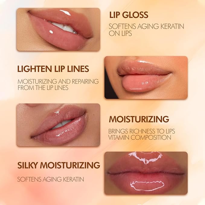 3PCS Bee Lip Balm Honey Pot, Moisturizing Propolis Lip Mask,Hydrating Prevention Dry and Cracked Lip Scrubs Exfoliator,Lip Sleep Mask Reduces Lip Lines Lip Skin Care Products-VivaGrace Women