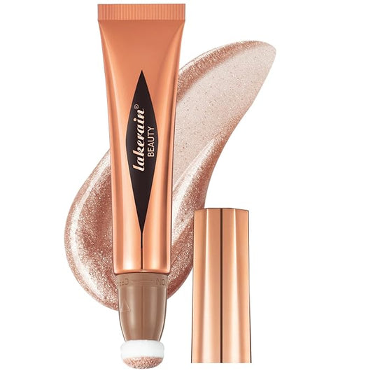 Liquid Contour Beauty Wand, Highlighter and Bronzer Stick with Cushion Applicator Attached Easy to Blend, Long Lasting & Smooth Natural Matte Finish-VivaGrace Women