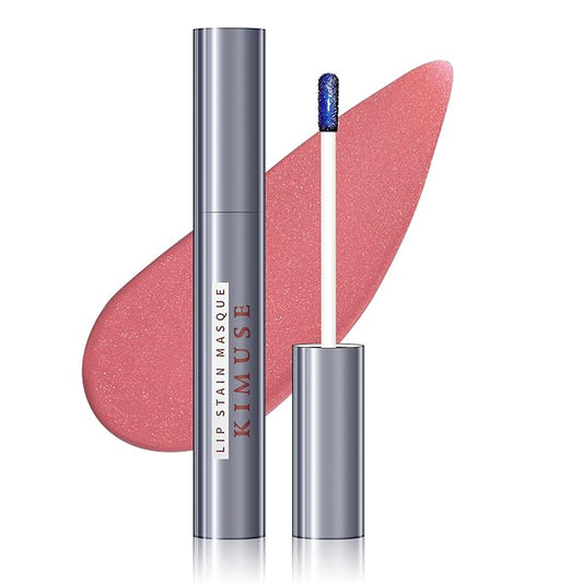 KIMUSE Lip Stain Masque: Peel Off Lip Stain Long Lasting Waterproof 12HR Transfer Proof & Hydrating Tint, Instant Lip Color With Natural Matte Effects, Vegan & Easy To Use-VivaGrace Women