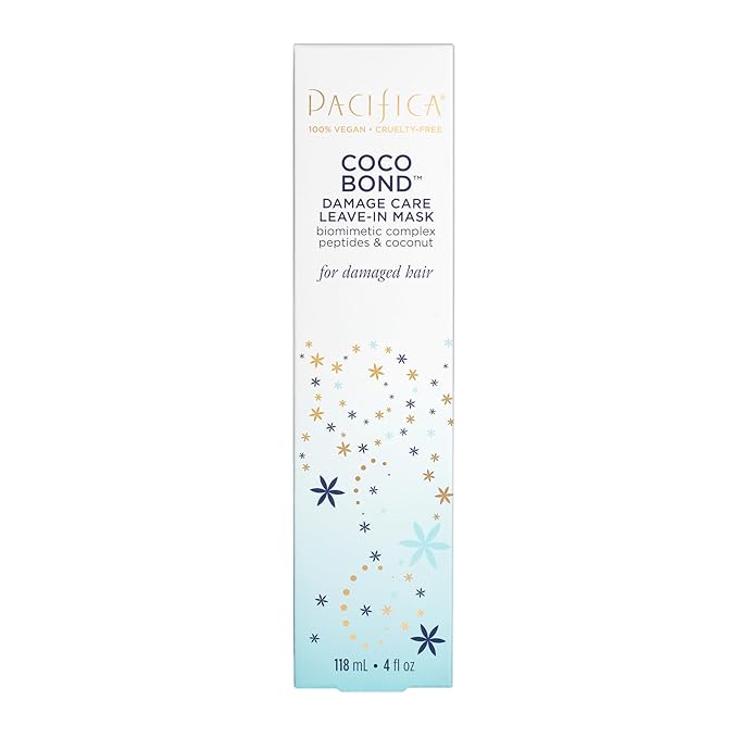 PACIFICA Beauty, Coco Bond Damage Care Leave-In Repair Mask Treatment, Dry & Damaged Hair from Bleach, Color, Chemical Services, Chlorine, & Heat, Coconut, Vegan-VivaGrace Women