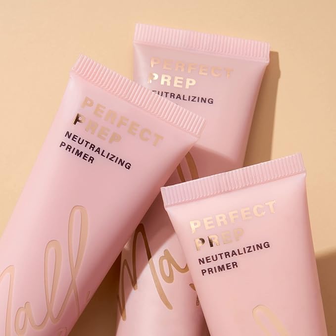 Mally Perfect Prep Neutralizing Tinted Face Primer Deep- 1 Fl Oz - Color-correcting Primer Makeup with Hyaluronic Acid - Long-Wear Foundation Face Primer-VivaGrace Women