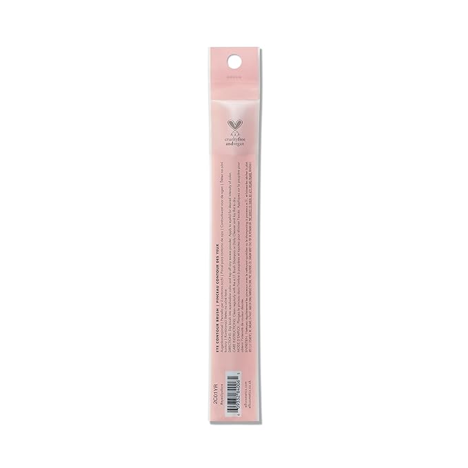 e.l.f. Eye Contour Brush, Absorbent Brush With Soft, Synthetic Bristles For Providing Extra Definition, Vegan & Cruelty-Free-VivaGrace Women