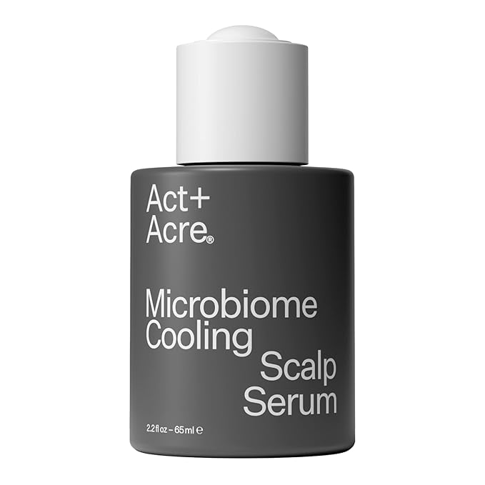 ACT+ ACRE Microbiome Cooling Scalp Serum - Instant Relief for Dry Itchy Scalp & Loose Flakes - Peppermint Oil & Amino Acid for Scalp Balance - Natural, Vegan, Paraben-Free Formula - 2.2 fl oz-VivaGrace Women