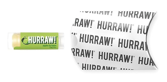 Hurraw! Apple Lip Balm: Organic, Certified Vegan, Cruelty and Gluten Free. Non-GMO, 100% Natural Ingredients. Bee, Shea, Soy and Palm Free. Made in USA-VivaGrace Women