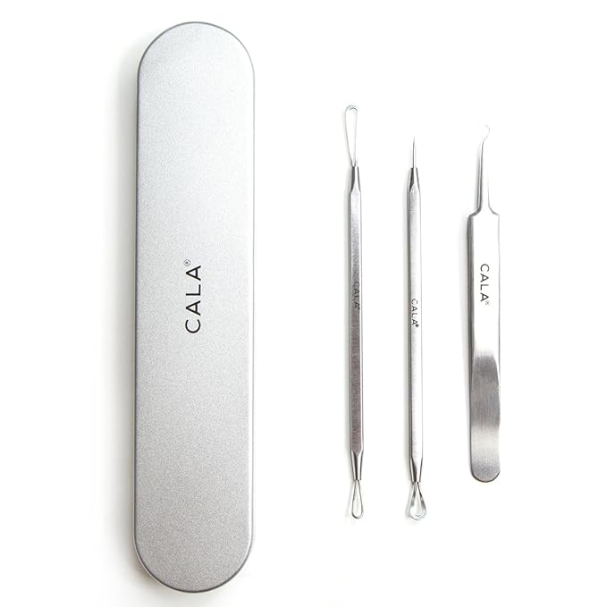 Cala Skin glow tool kit with metal case 3 count, 3 Count-VivaGrace Women