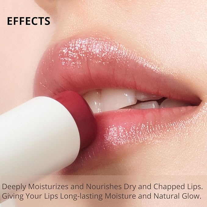 All Day Essential Tinted Lip Balm 04 Allure Rose | Natural Gloss Balm, Moisturizing Lip Care, Deep Nourishing Plant-Based Chapstick, Lasting Hydration Lip Butter for Dry Cracked Chapped Lips-VivaGrace Women