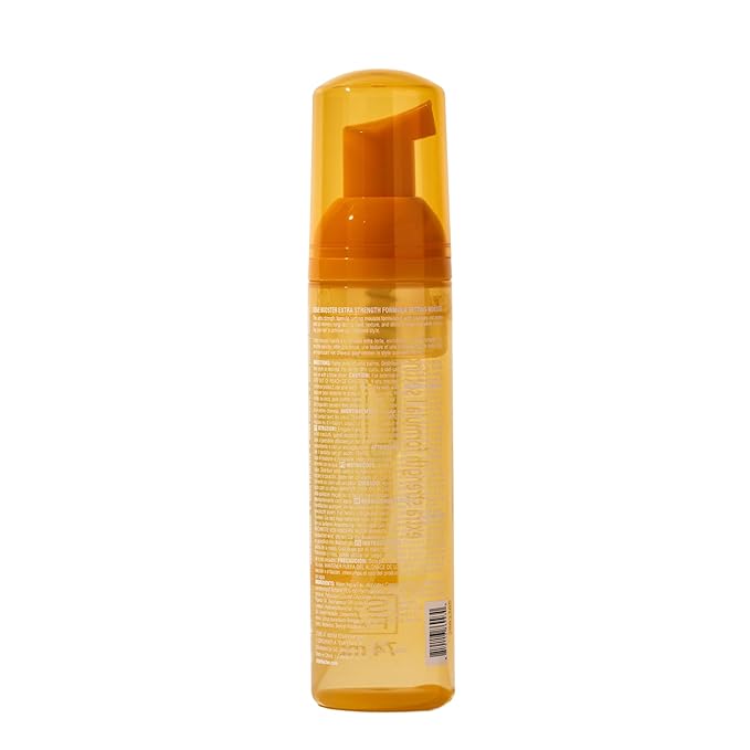 Style Factor EDGE BOOSTER Extra Strength Setting Mousse – Frizz Control, Extra Volume, and Conditioning – 2.5oz Citrine Mousse for Curly Hair-VivaGrace Women