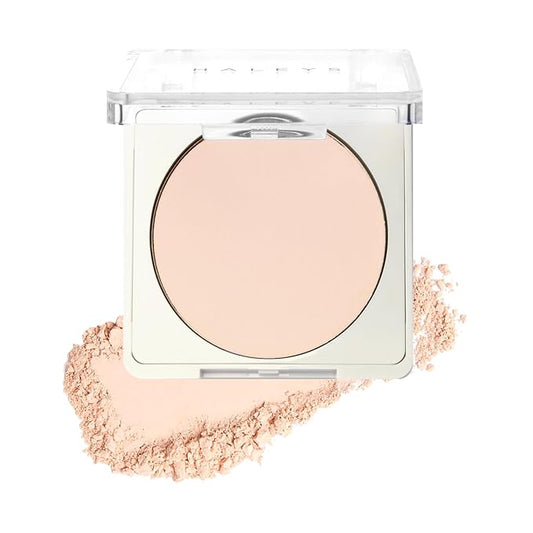 HALEYS Re-cover Matte Weightless Powder Foundation (2.15), Buildable, Medium to Full Coverage, Oil-Control, All-day Comfort Wear, Longwear, Nourishing, V + CF-VivaGrace Women