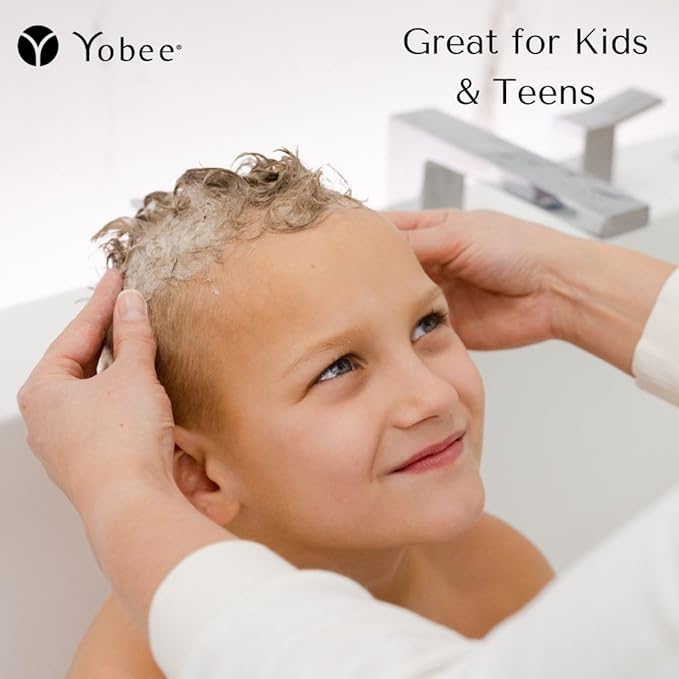 Yobee Rebalancing Shampoo – Sulfate-Free Dry, Flaky & Itchy Scalp Care | Probiotic Shampoo with Organic Honey, Turmeric, Vitamin B12 & Oat | Dandruff, Eczema & Psoriasis Relief | Doctor Founded-VivaGrace Women