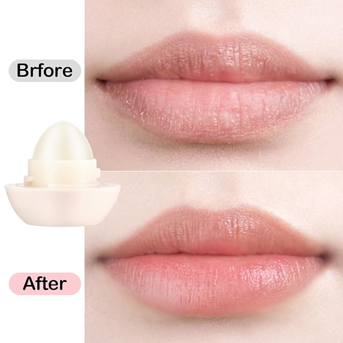 KISSIO Lip Balm,Peach Lip Balm,Lip Care with Sunflower,Olive and Coconut oils,Moisturize and Soothe Dry Chapped Lips,Make Lips Soft,Cruelty Free,0.12 oz(01#Peach)-VivaGrace Women