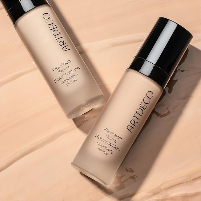ARTDECO Perfect Teint Foundation - Olive Beige N°56 - Lightweight Liquid Formula - Medium to Full Coverage - Without Mask-Like Effect - Conceals Imperfections - Vegan Makeup - Hyaluron - 0.67 Fl Oz-VivaGrace Women